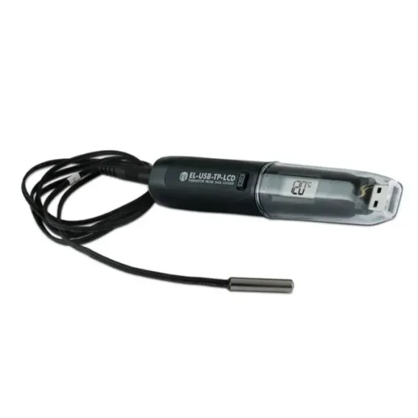 Thermistor Probe Data Logger med LCD