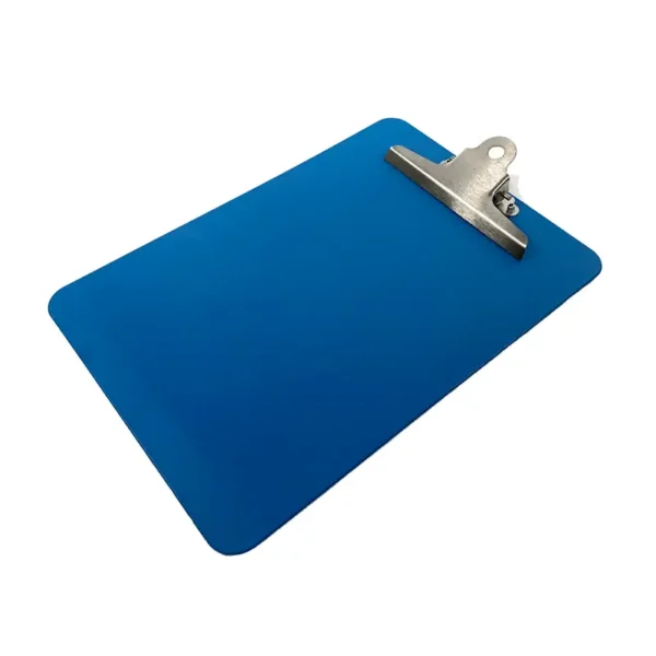 Detectable plastic clipboard A4